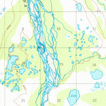 United States Geological Survey Gulkana C-3, AK (1950, 63360-Scale) digital map