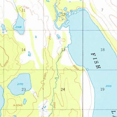 United States Geological Survey Gulkana C-4, AK (1950, 63360-Scale) digital map