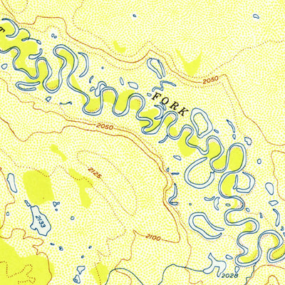 United States Geological Survey Gulkana C-4, AK (1952, 63360-Scale) digital map