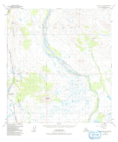 United States Geological Survey Gulkana D-3, AK (1949, 63360-Scale) digital map