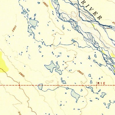 United States Geological Survey Gulkana D-3, AK (1952, 63360-Scale) digital map