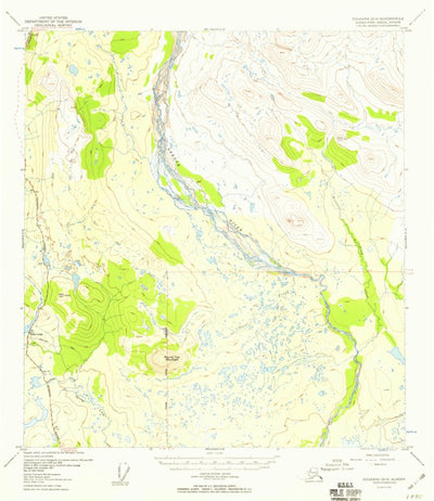 United States Geological Survey Gulkana D-3, AK (1954, 63360-Scale) digital map