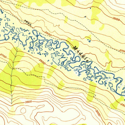 United States Geological Survey Gulkana D-4, AK (1952, 63360-Scale) digital map