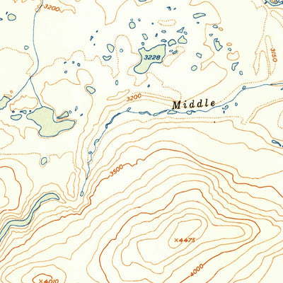 United States Geological Survey Gulkana D-5, AK (1952, 63360-Scale) digital map