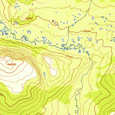 United States Geological Survey Gulkana D-5, AK (1952, 63360-Scale) digital map