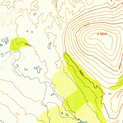 United States Geological Survey Gulkana D-6, AK (1952, 63360-Scale) digital map