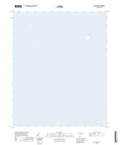 United States Geological Survey Gull Island, NC (2022, 24000-Scale) digital map