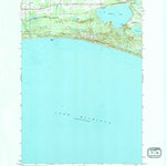 United States Geological Survey Gulliver, MI (1972, 24000-Scale) digital map