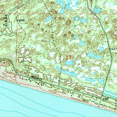 United States Geological Survey Gulliver, MI (1972, 24000-Scale) digital map