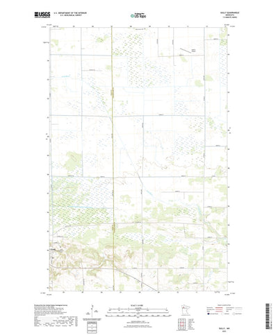 United States Geological Survey Gully, MN (2022, 24000-Scale) digital map