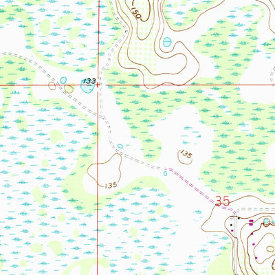 United States Geological Survey Gum Lake, FL (1959, 24000-Scale) digital map