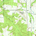 United States Geological Survey Gum Springs, TX (1973, 24000-Scale) digital map