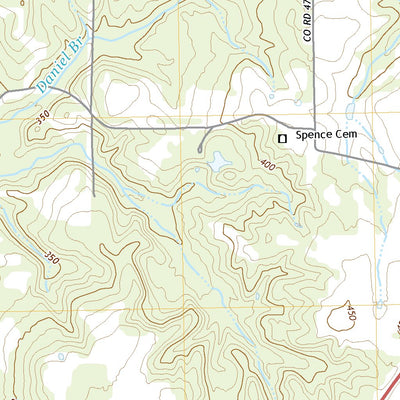 United States Geological Survey Gum Springs, TX (2022, 24000-Scale) digital map
