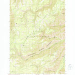 United States Geological Survey Gumboot Butte, OR (1990, 24000-Scale) digital map