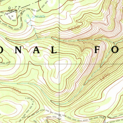 United States Geological Survey Gumboot Butte, OR (1990, 24000-Scale) digital map