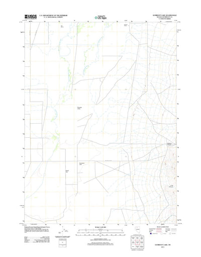 United States Geological Survey Gumboot Lake, NV (2011, 24000-Scale) digital map