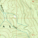United States Geological Survey Gumboot Mountain, WA (1986, 24000-Scale) digital map
