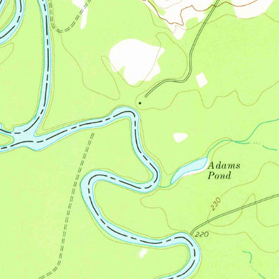 United States Geological Survey Gumm Pond, GA (1973, 24000-Scale) digital map