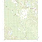 United States Geological Survey Gumm Pond, GA (2020, 24000-Scale) digital map