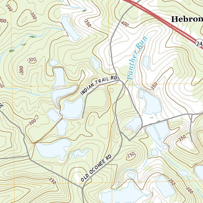 United States Geological Survey Gumm Pond, GA (2020, 24000-Scale) digital map