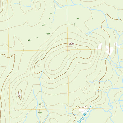 United States Geological Survey Gunderson Mountain, WA (2020, 24000-Scale) digital map