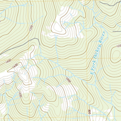 United States Geological Survey Gunderson Mountain, WA (2020, 24000-Scale) digital map