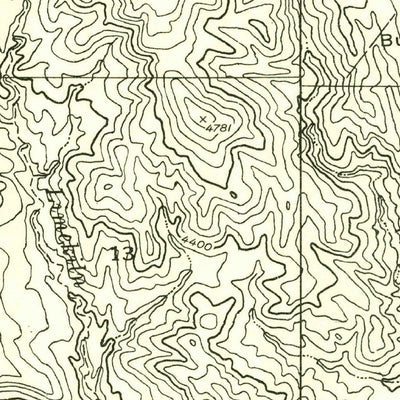 United States Geological Survey Gunlock, UT (1954, 24000-Scale) digital map