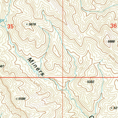 United States Geological Survey Gunlock, UT (2002, 24000-Scale) digital map