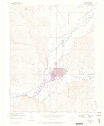United States Geological Survey Gunnison, CO (1954, 24000-Scale) digital map