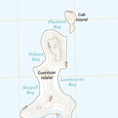 United States Geological Survey Gunnison Island, UT (2020, 24000-Scale) digital map
