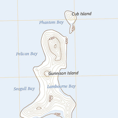 United States Geological Survey Gunnison Island, UT (2023, 24000-Scale) digital map