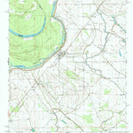 United States Geological Survey Gunnison, MS-AR (1969, 24000-Scale) digital map