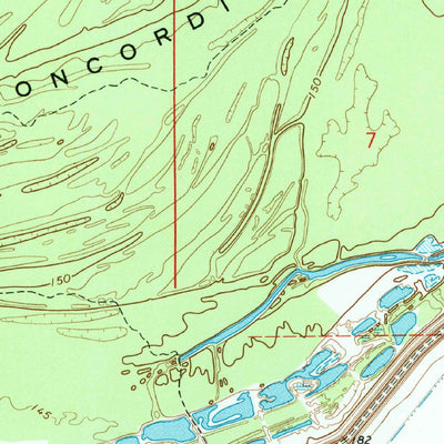 United States Geological Survey Gunnison, MS-AR (1969, 24000-Scale) digital map