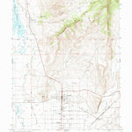 United States Geological Survey Gunnison, UT (1966, 24000-Scale) digital map