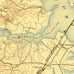 United States Geological Survey Gunpowder, MD (1901, 62500-Scale) digital map