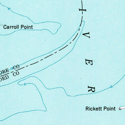 United States Geological Survey Gunpowder Neck, MD (1949, 24000-Scale) digital map