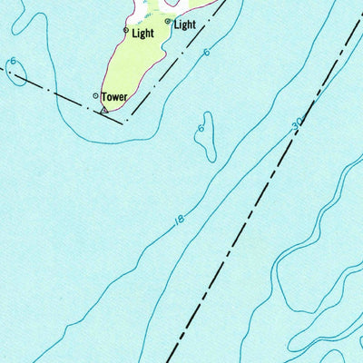 United States Geological Survey Gunpowder Neck, MD (1949, 24000-Scale) digital map