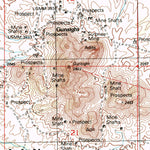 United States Geological Survey Gunsight, AZ (1996, 24000-Scale) digital map