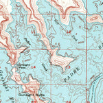 United States Geological Survey Gunsight Butte, UT-AZ (1953, 62500-Scale) digital map