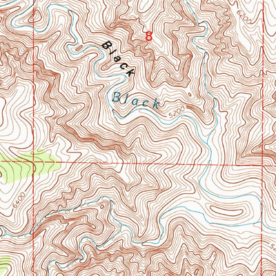 United States Geological Survey Gunsight Canyon, NM-TX (2001, 24000-Scale) digital map
