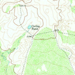United States Geological Survey Gunsight Draw NE, TX (1970, 24000-Scale) digital map