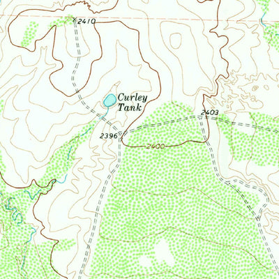 United States Geological Survey Gunsight Draw NE, TX (1970, 24000-Scale) digital map