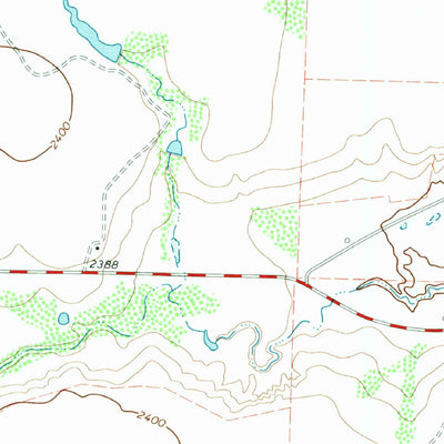 United States Geological Survey Gunsight Draw SE, TX (1970, 24000-Scale) digital map