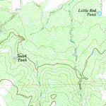 United States Geological Survey Gunsight Draw SE, TX (1970, 24000-Scale) digital map