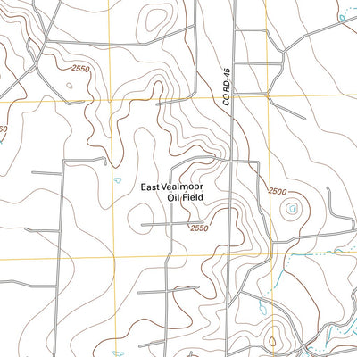 United States Geological Survey Gunsight Draw SE, TX (2012, 24000-Scale) digital map