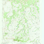 United States Geological Survey Gunsight Draw, TX (1970, 24000-Scale) digital map