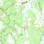 United States Geological Survey Gunsight Draw, TX (1970, 24000-Scale) digital map