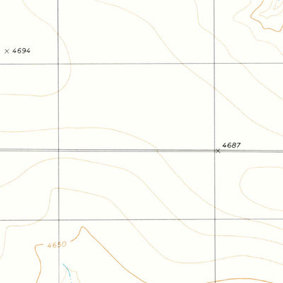 United States Geological Survey Gunsight Hills North, TX (1979, 24000-Scale) digital map