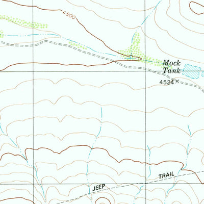 United States Geological Survey Gunsight Hills South, TX (1979, 24000-Scale) digital map