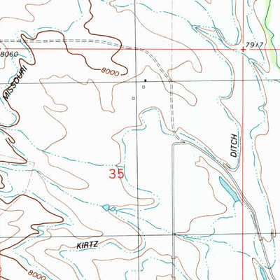 United States Geological Survey Gunsight Pass, CO (1980, 24000-Scale) digital map